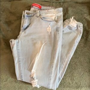 Skinny jeans mid rise